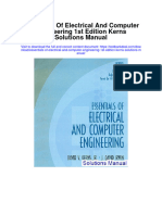 Instant Download Essentials of Electrical and Computer Engineering 1st Edition Kerns Solutions Manual PDF Full Chapter