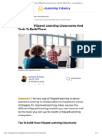 8 Types of Flipped Learning Classrooms and Tools To Build Them - ELearning Industry