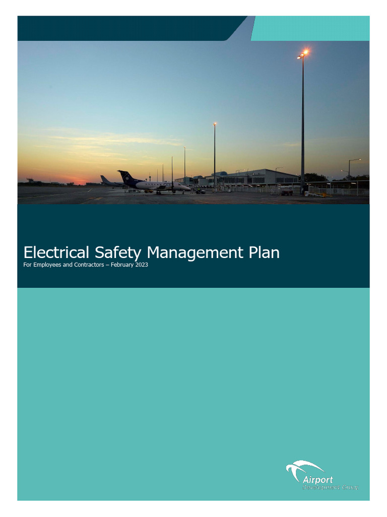 ADG Electrical Safety Management Plan Download Free PDF Safety