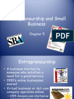 Entrepreneurship and Small Business CHAPTER 5