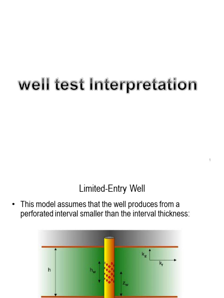 Well test interpretation PDF Petroleum Reservoir Porosity