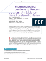 Nonpharmacological Interventions To Prevent Delirium