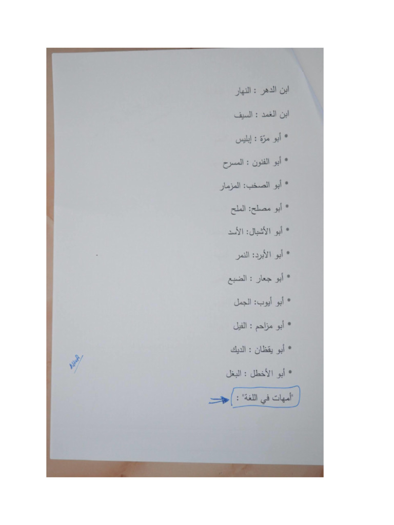 معاني_بعض_لمفردات_في_اللغة_العربية_ | PDF