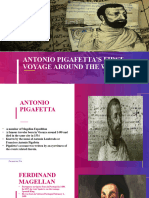 Antonio Pigafetta's First Voyage Around The World