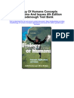 Instant Download Biology of Humans Concepts Applications and Issues 4th Edition Goodenough Test Bank PDF Full Chapter