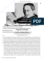 Congressi e Convegni - Tommaso Landolfi