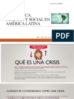 1.2 La Crisis Económica, Social y Política de L.A