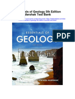 Instant Download Essentials of Geology 5th Edition Marshak Test Bank PDF Full Chapter