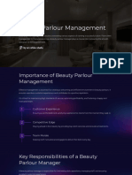 Beauty Parlour Management