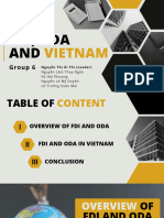 FDI and ODA in VietNam