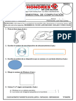 Examen Bimestral 1er Grado