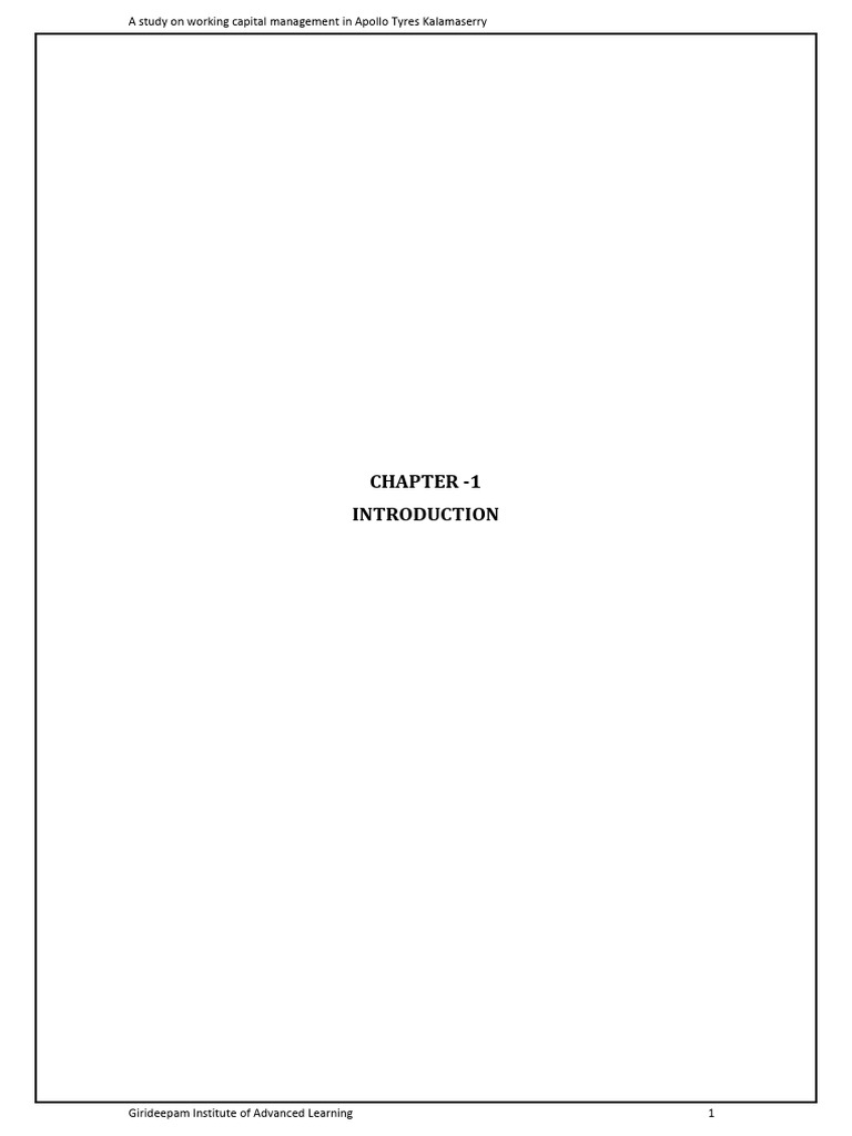 Sem 6 Corrected Version Full Pdf Working Capital Balance Sheet