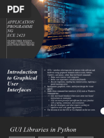 Application Programming Chapter Three