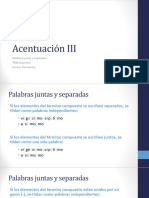 Acentuación III