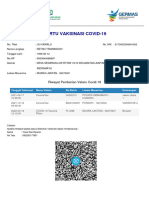 Kartu Vaksinasi Covid-19: Riwayat Pemberian Vaksin Covid-19