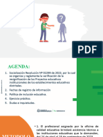 Presentacion Resignificacion Del Pei y Politica Inclusion Escuela Incluyente