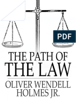 Oliver Wendell Holmes Oliver Holmes The Path of Law
