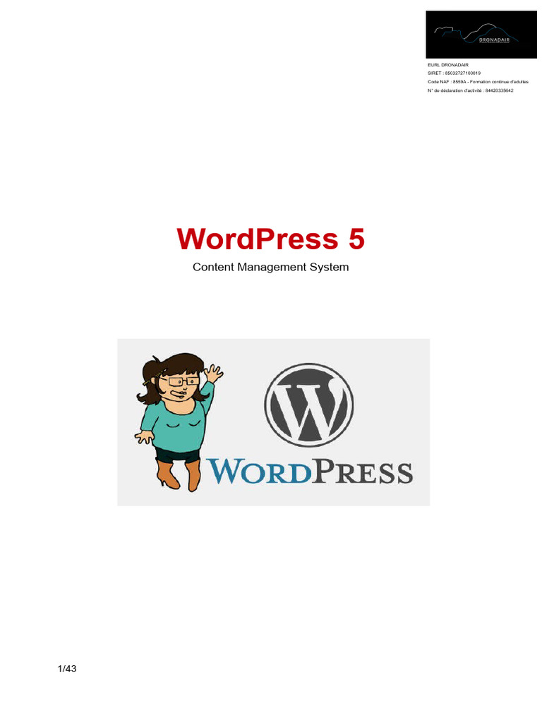 Guide d'utilisation de WordPress 5 | PDF | WordPress | PHP