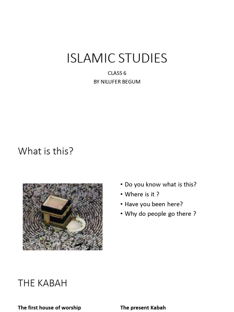 Class 1 Presentation | PDF