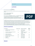 Dimensionamento de Um Pavimento Flexível. - Tráfego Pesado - Vias Arteriais - Emitido Pelo MeDiNa