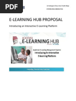 E Learning PROPOSAL