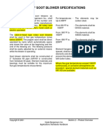 ROTARY SOOT BLOWER SPECIFICATIONS - Description - and - Specifications