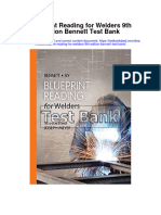 Instant Download Blueprint Reading For Welders 9th Edition Bennett Test Bank PDF Full Chapter