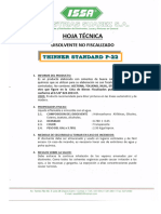 MSDS THINNER STANDARD P-22