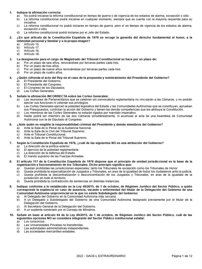 Cuestionario gace li 2022 extraordinario pdf