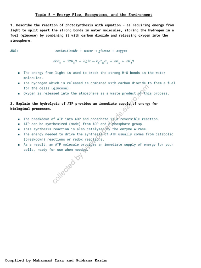 Bio ial a2 unit 4 and 5 specification wise notes pdf virus