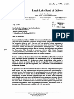 2003 Letter To FWS Endangered Species Coordinator