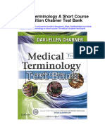 Instant Download Medical Terminology A Short Course 7th Edition Chabner Test Bank PDF Full Chapter