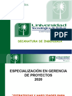 Plan Estudios Gerencia Proyectos - 2020