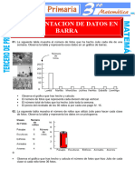 Representacion de Datos en Barra para Tercero de Primaria