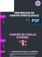 Prevencion de Cancer Ginecologico