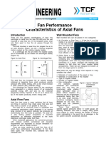 FE2300 - Fan Performance Characteristics of Axial Fans