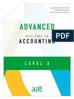 Advanced Diploma in Accounting Qualification Specification - 1649081968