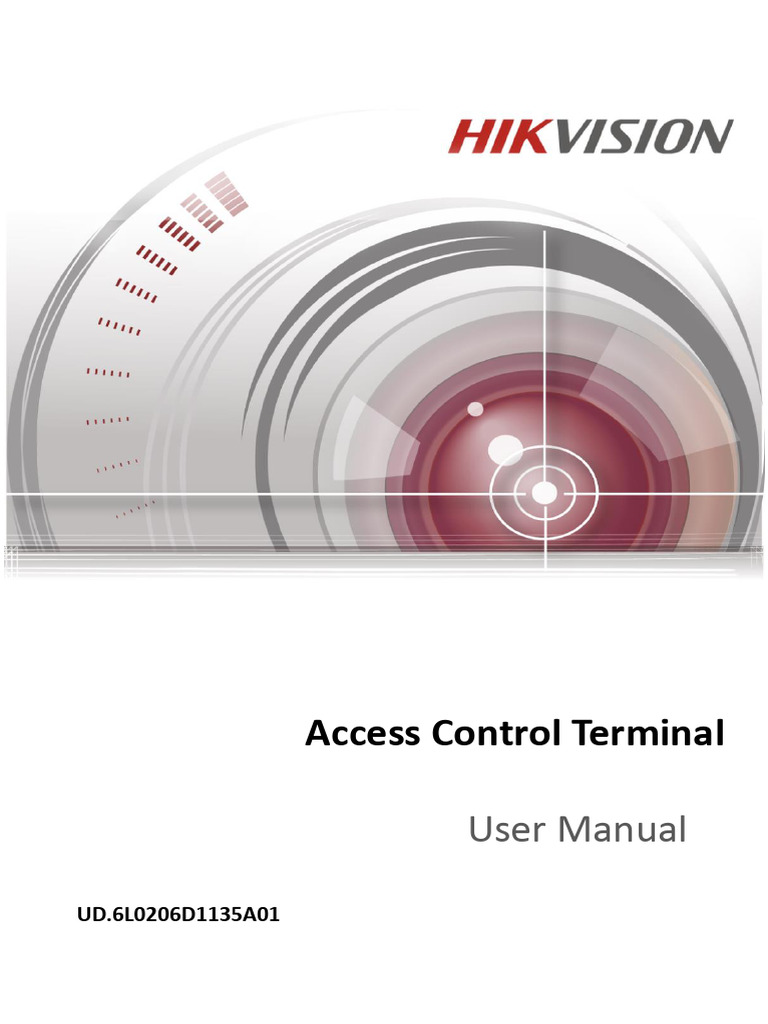 Access Control Terminal: User Manual | PDF