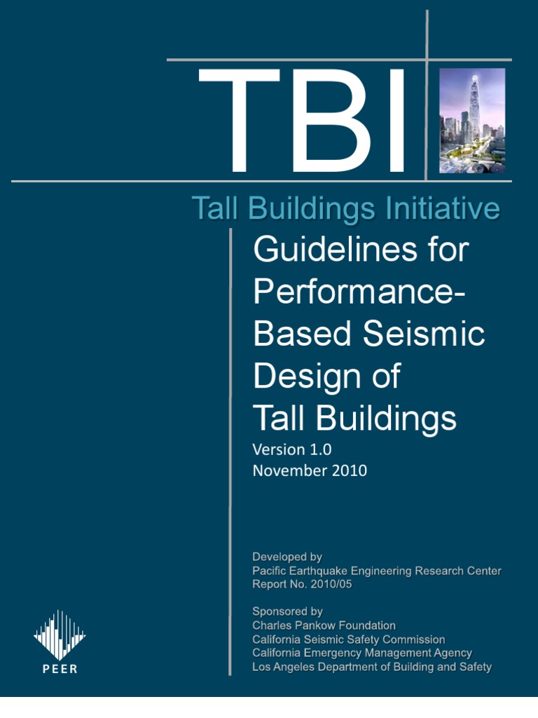 Seismic Design Guidelines for Tall Buildings | PDF | Earthquake ...