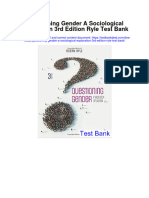 Instant Download Questioning Gender A Sociological Exploration 3rd Edition Ryle Test Bank PDF Full Chapter
