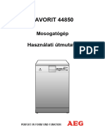 AEG F44850 Dishwasher