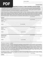 ISFAP - Application Consent Form FINAL | PDF | Affidavit | Justice