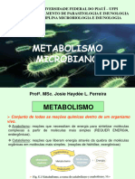 Aula05 - Metabolismo Microbiano