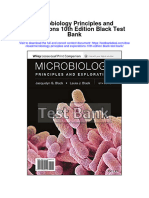 Instant Download Microbiology Principles and Explorations 10th Edition Black Test Bank PDF Full Chapter