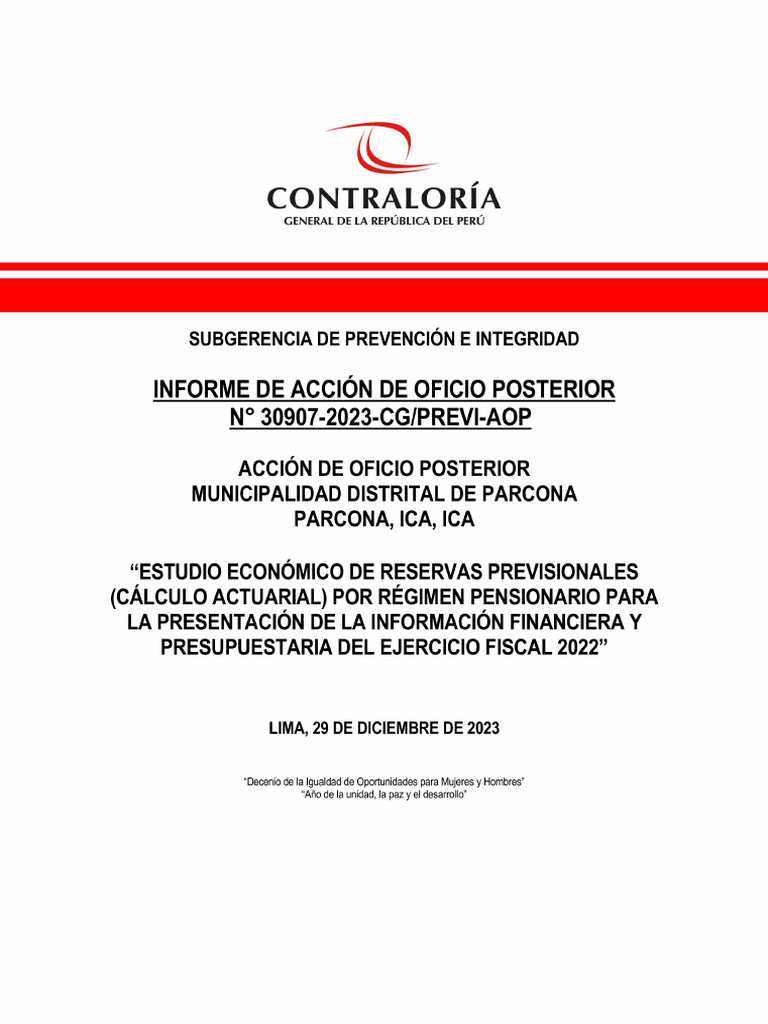 Plan de Acción para Mejoras Administrativas | PDF | Gobernancia | Gobierno