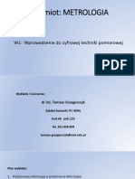 W1 Wprow Do Cyfrowej Techniki Pomiarowej PDF Scalone