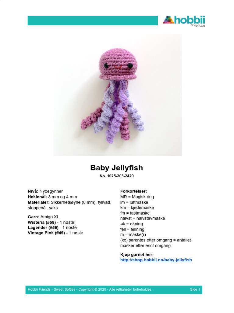 Baby Jellyfish No1 | PDF