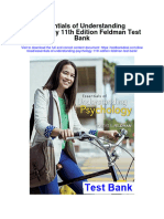 Instant Download Essentials of Understanding Psychology 11th Edition Feldman Test Bank PDF Full Chapter