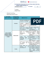 Matriz de Lectura