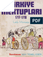 Lady Montagu-Türkiye Mektupları